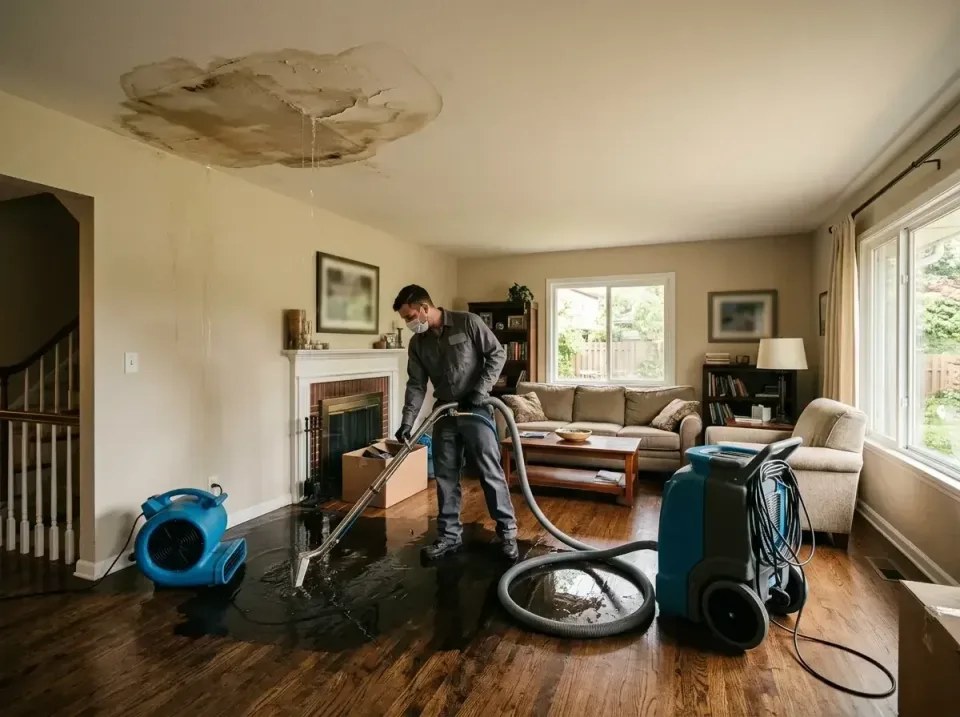 attic-pipe-burst-ceiling-drip-008 — frequently asked questions, Water Damage Restoration & Carpet Care in Laurel, DE